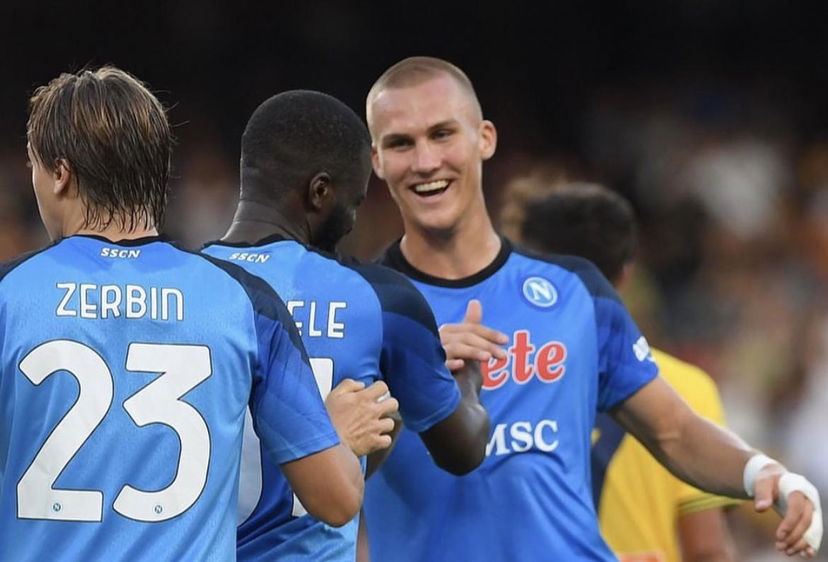 Napoli, finisce 3-0 l’amichevole con la Juve Stabia. Ndombele subito in gol preview