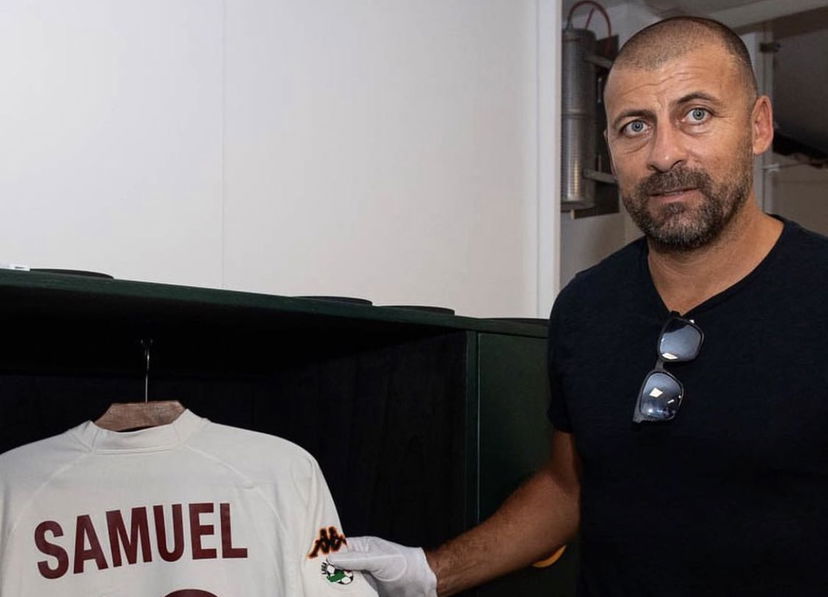 Roma, visita speciale a Trigoria: c’è Walter Samuel preview