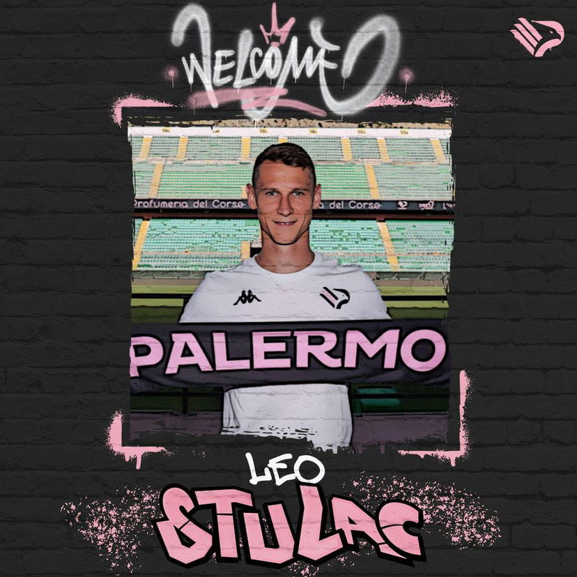 Palermo, infortunio muscolare per Stulac. Il comunicato preview