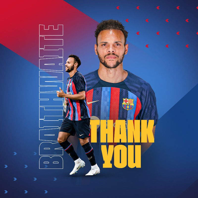 Ufficiale: Barcellona, risoluzione consensuale con Braithwaite preview
