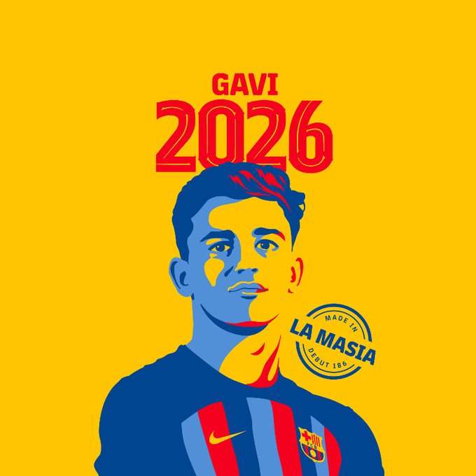 Ufficiale: Gavi rinnova con il Barcellona fino al 2026. Clausola da un miliardo preview