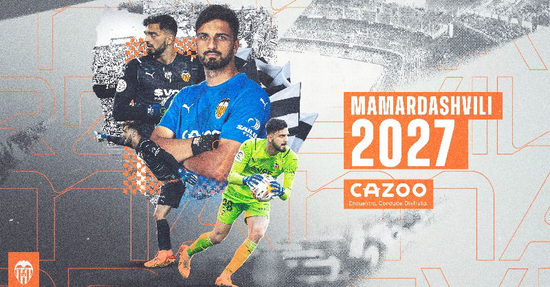 Ufficiale: Mamardashvili rinnova con il Valencia fino al 2027 preview