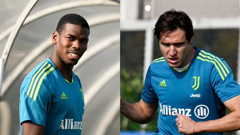 La Juve festeggia il ritorno di Pogba e Chiesa: “Di nuovo sul campo” preview