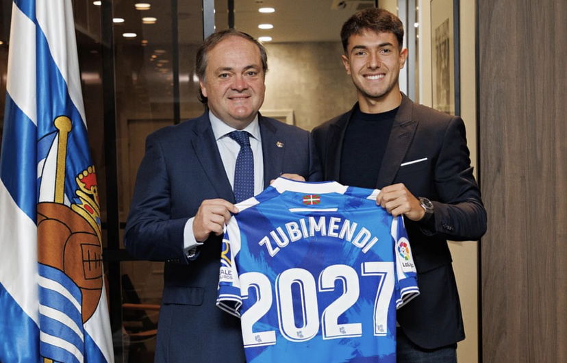 Ufficiale: Real Sociedad, Zubimendi ha rinnovato fino al 2027 preview