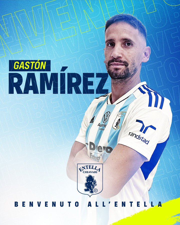 Ufficiale: Entella, c’è la firma di Gaston Ramirez preview