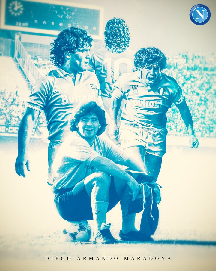 Napoli, gli auguri a Maradona che oggi avrebbe compiuto 62 anni: “30 ottobre 1960, una data scolpita nella storia” preview