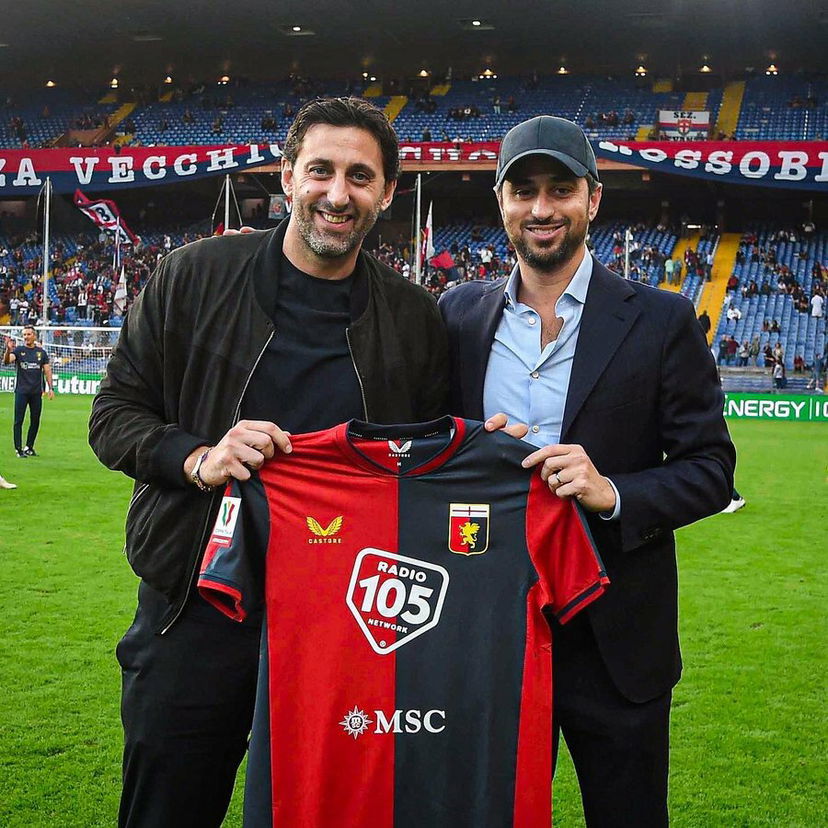 Coppa Italia, Milito omaggiato a Marassi prima di Genoa-Spal preview