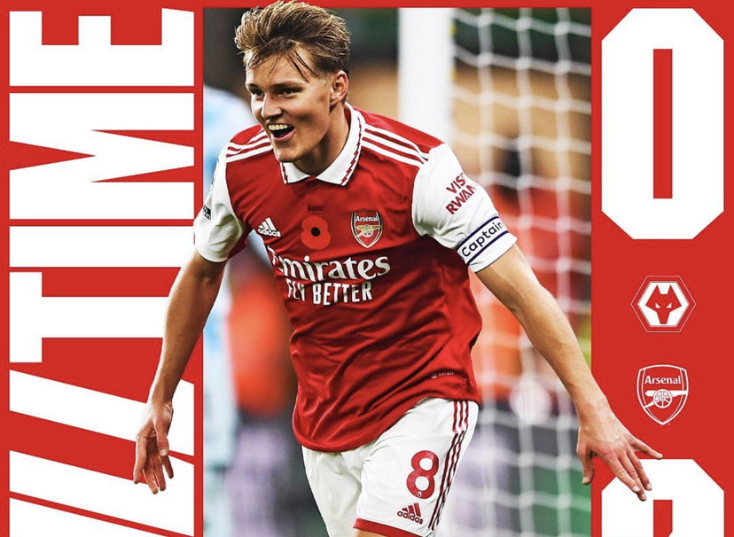 L’Arsenal vola a +5 sul City: la doppietta di Odegaard stende i Wolves (2-0) preview