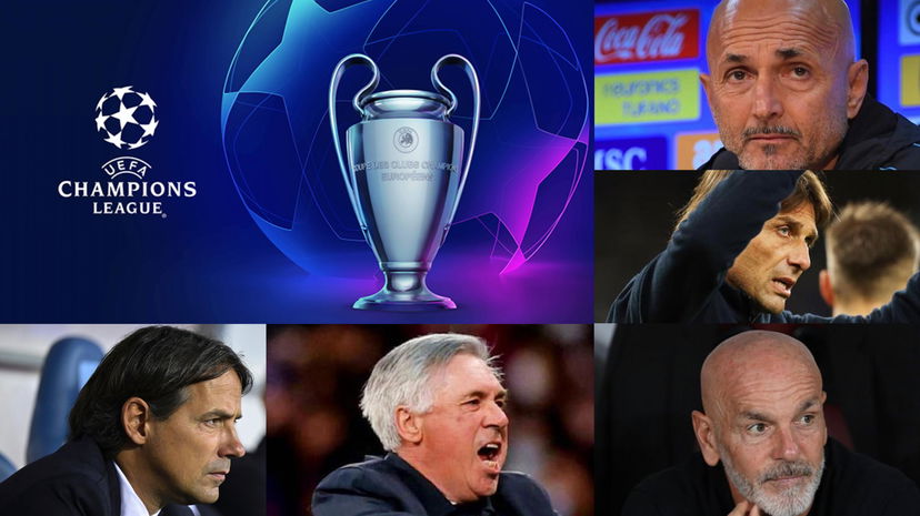 Champions, cinque allenatori italiani agli ottavi: non era mai successo! preview