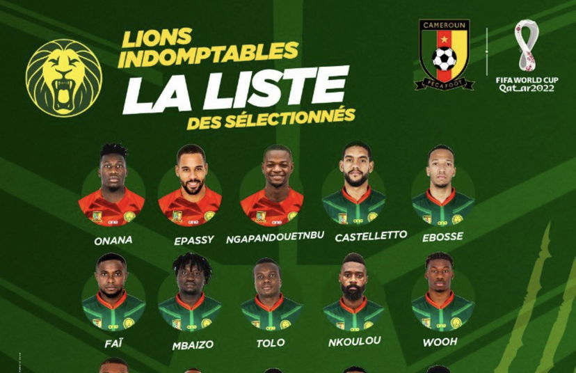 Camerun, i 26 convocati per il Mondiale: da Zambo Anguissa a Onana, 4 “italiani” in Qatar preview