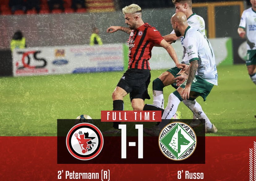 Serie C, Russo risponde al rigore di Petermann: termina in parità Foggia-Avellino (1-1) preview