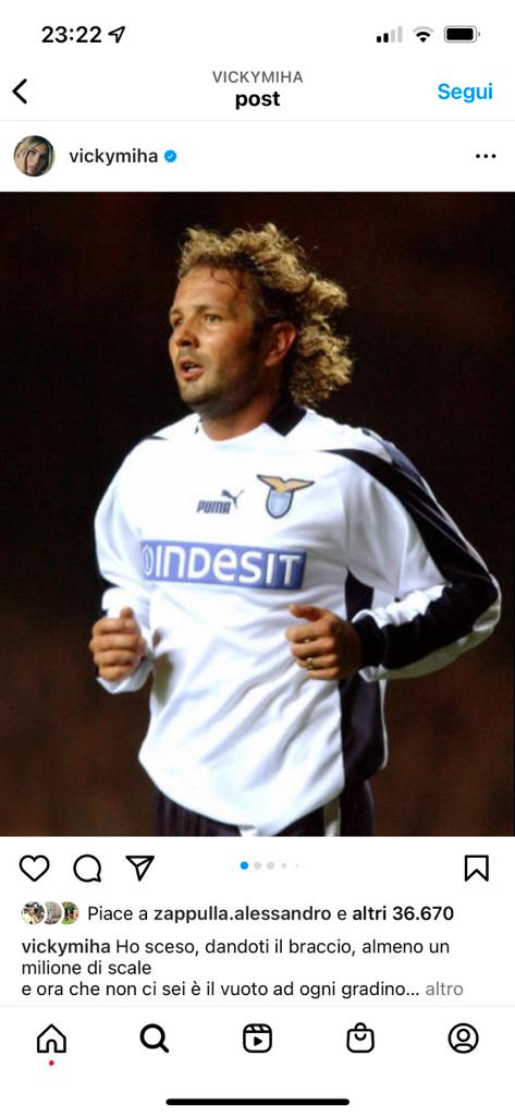 Mihajlovic, la figlia Viktorija: “Ho sceso, dandoti il braccio, almeno un milione di scale e ora che non ci sei è il vuoto a ogni gradino” preview