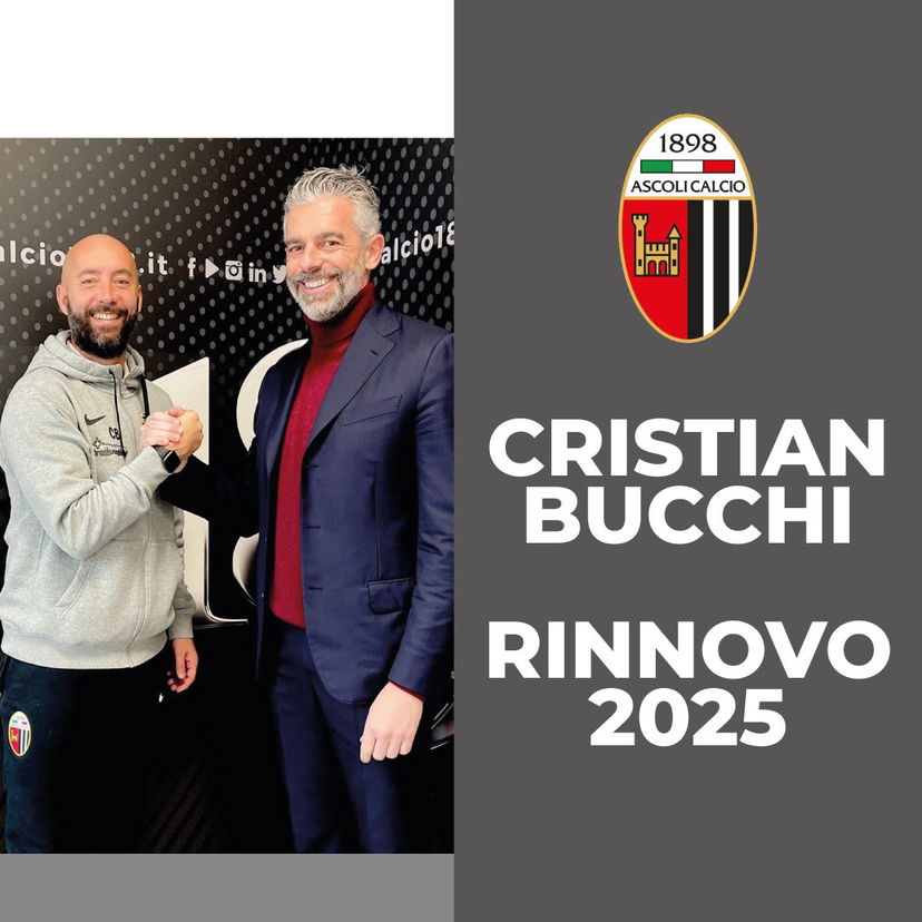 Ora è ufficiale: Bucchi rinnova con l’Ascoli fino al 2025 preview