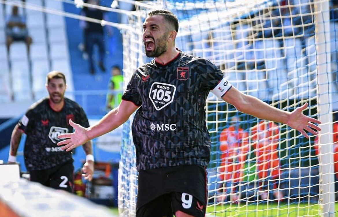 Al Genoa basta un gol di Coda. Reggina sconfitta 1-0. I rossoblù insidiano il Frosinone article-post