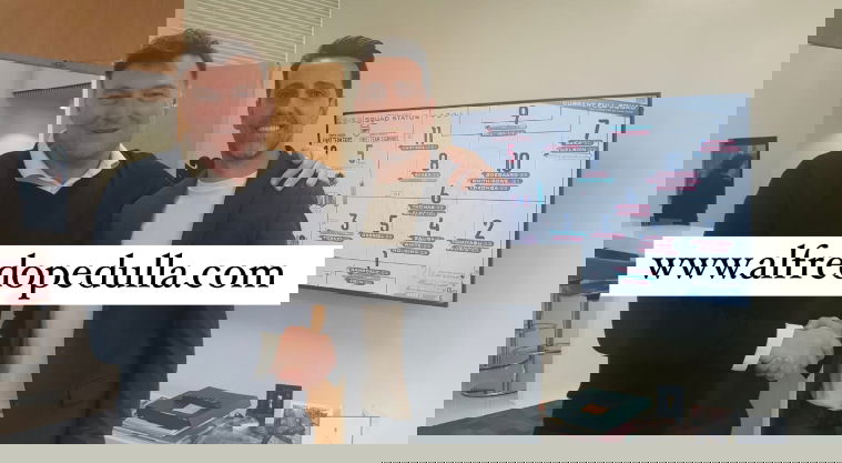 Taibi, blitz a Londra e incontro di cortesia con Edu Gaspar preview