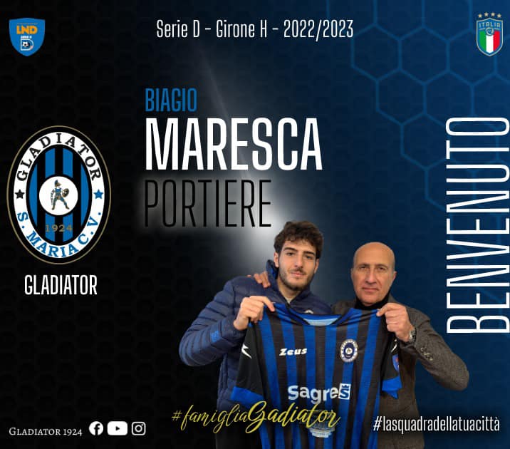 Ufficiale: il portiere Biagio Maresca al Gladiator 1924 article-post