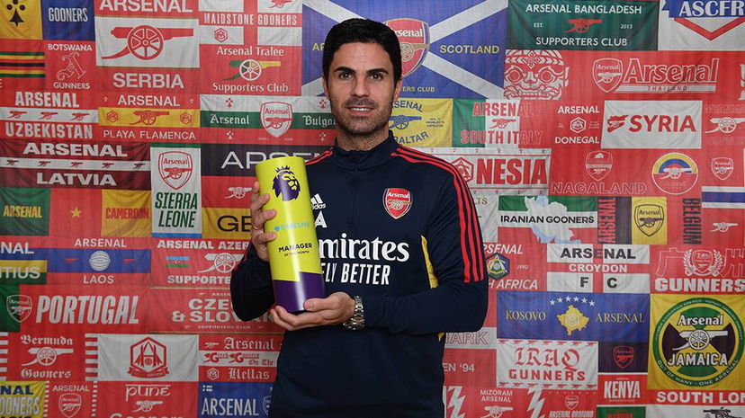 Premier League: Mikel Arteta premiato come miglior allenatore del mese preview