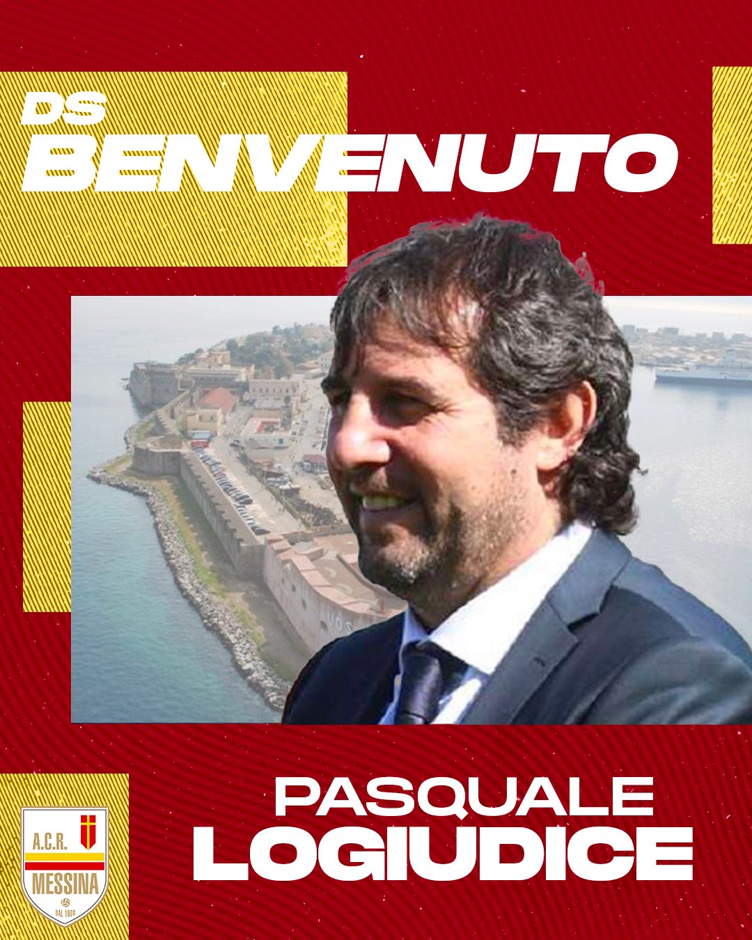 Ora è Ufficiale Acr Messina Pasquale Logiudice Nuovo Direttore Sportivo 