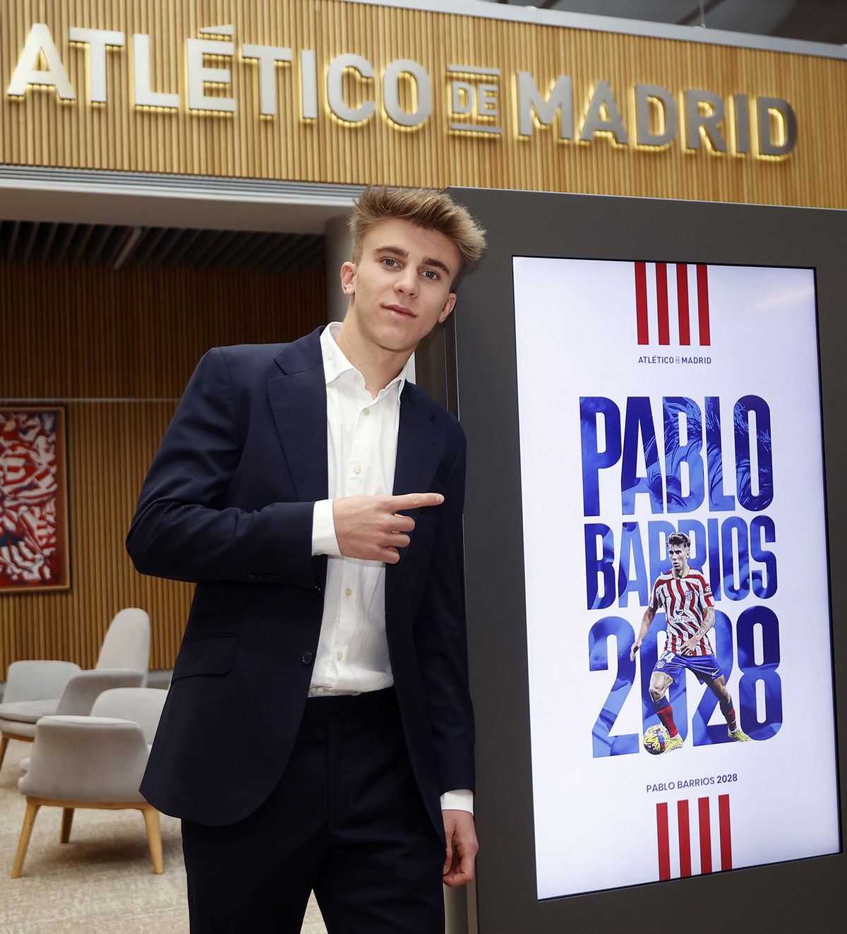 Ufficiale: Atletico Madrid, Pablo Barrios rinnova fino al 2028 article-post