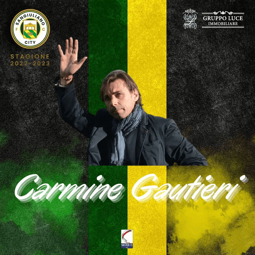 Ufficiale: Gautieri nuovo allenatore del Sangiuliano preview