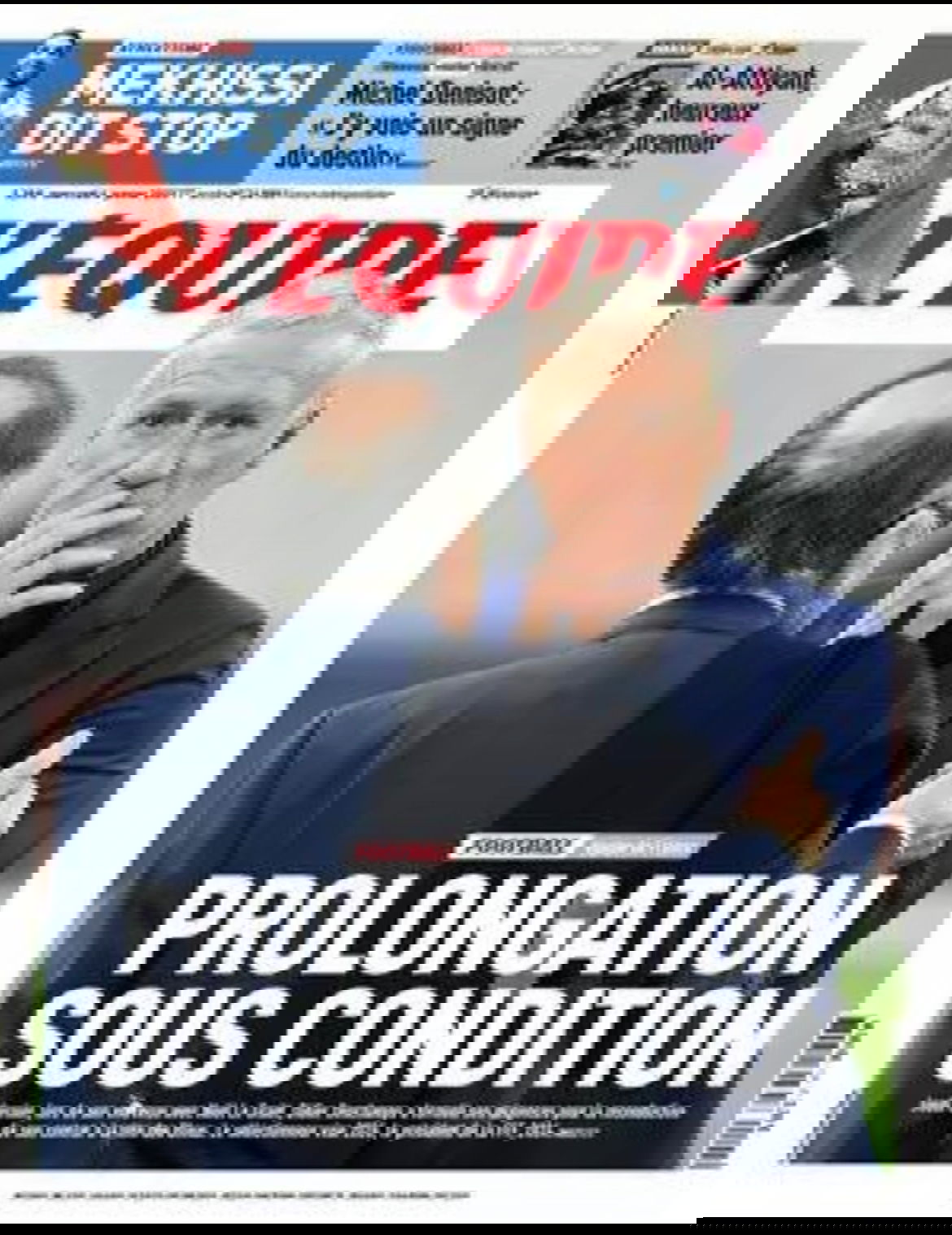 L’Equipe su Deschamps: “Prolungamento alle sue condizioni” article-post