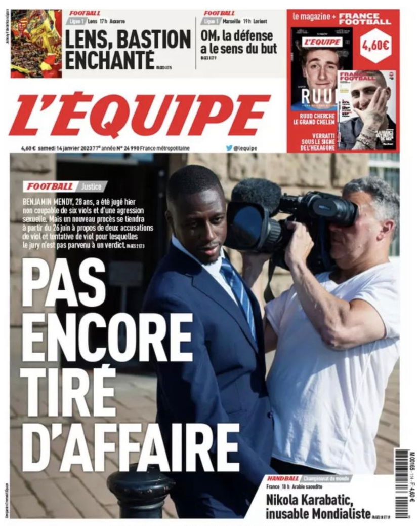 L’Equipe sul processo di Benjamin Mendy: “Non è ancora fuori pericolo” preview
