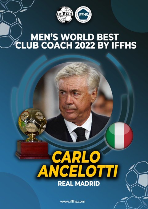 IFFHS: Ancelotti è il miglior allenatore del Mondo del 2022 article-post