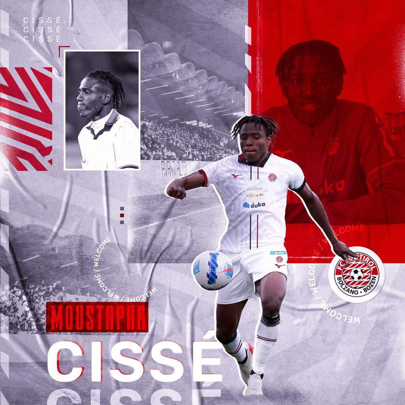 Ora è ufficiale: Mustapha Cissé al Sudtirol preview