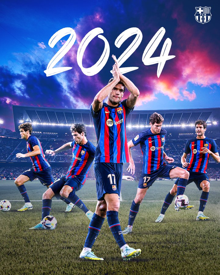 Ufficiale: Marcos Alonso rinnova con il Barcellona fino al 2024 preview