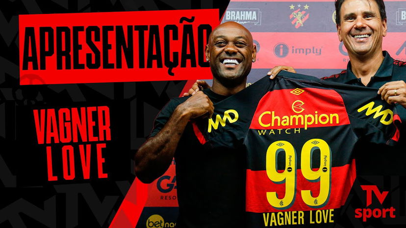 Ufficiale: Vagner Love, a 38 anni, rinnova con lo Sport Recife per un altro anno preview