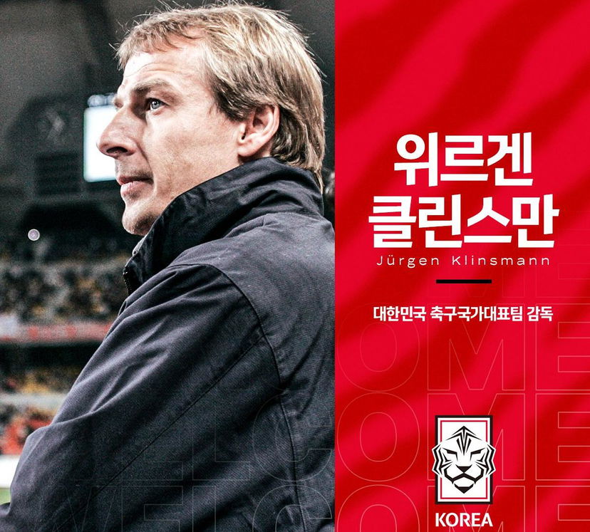 Klinsmann nuovo ct della Corea del Sud: contratto fino al 2026 preview