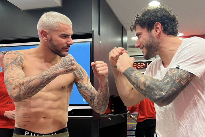 Theo e Calabria si sfidano sul ring: una storia per mettere a tacere le voci preview