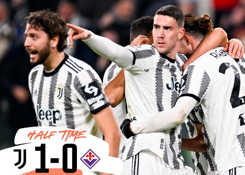 Rabiot di testa: Juve in vantaggio sulla Fiorentina all’intervallo preview