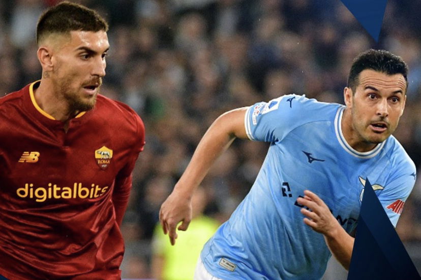 Partita bloccata e grande nervosismo: 0-0 all’intervallo tra Lazio e Roma. Espulso Ibanez preview