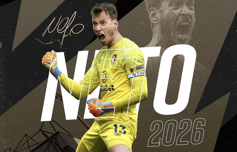 Ufficiale: Bournemouth, Neto ha rinnovato fino al 2026 preview