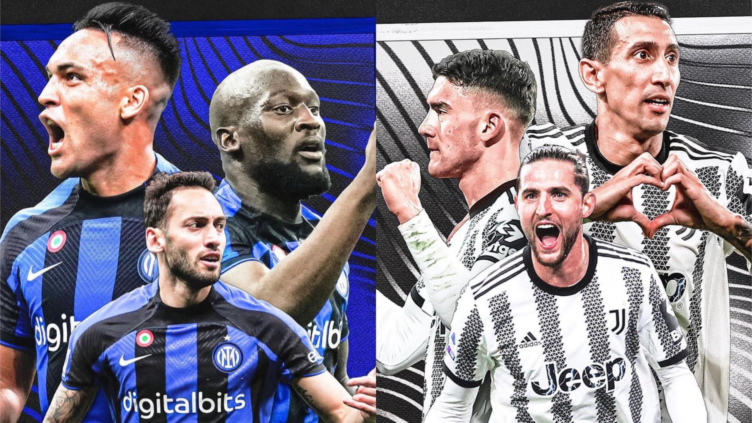 Alle 20:45 Inter-Juventus! Numeri e curiosità del derby d'Italia