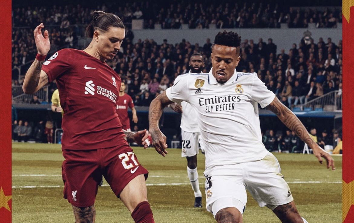 Parità all’intervallo tra Real Madrid e Liverpool (0-0). Traversa di Camavinga article-post