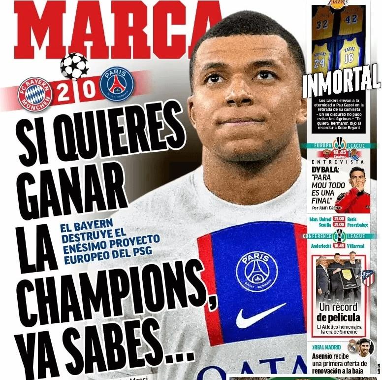 Marca provoca: “Mbappé, se vuoi vincere la Champions sai cosa fare” preview
