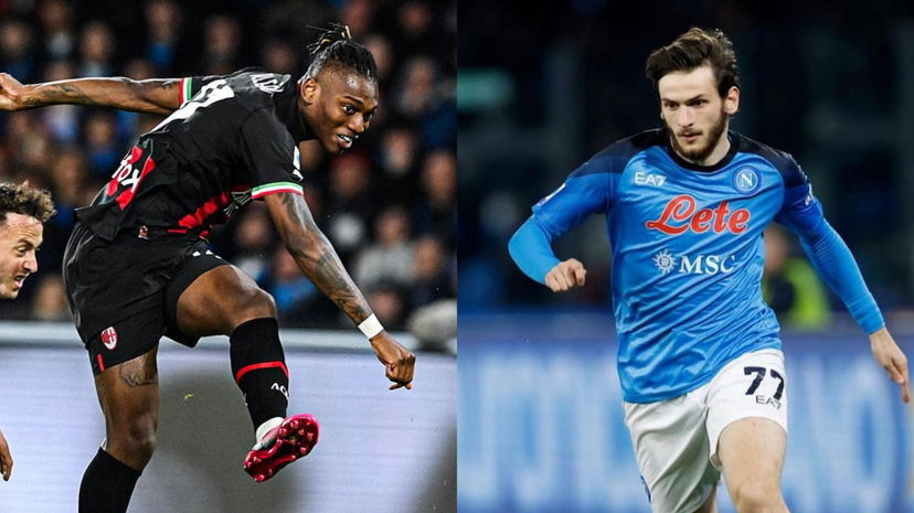 Leao: “Ho scambiato la maglia con Kvaratskhelia. Sono un suo fan, siamo simili” preview