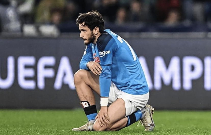 Napoli, infortunio per Kvaratskhelia e Politano. Il comunicato del club preview