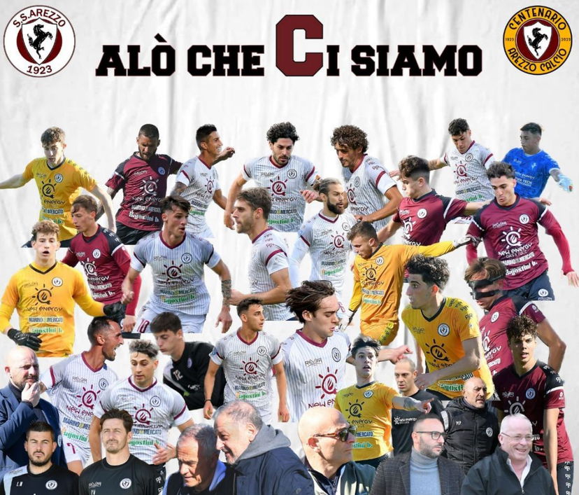 L’Arezzo torna in Serie C. Promozione anticipata dopo il 3-1 alla Pianese preview