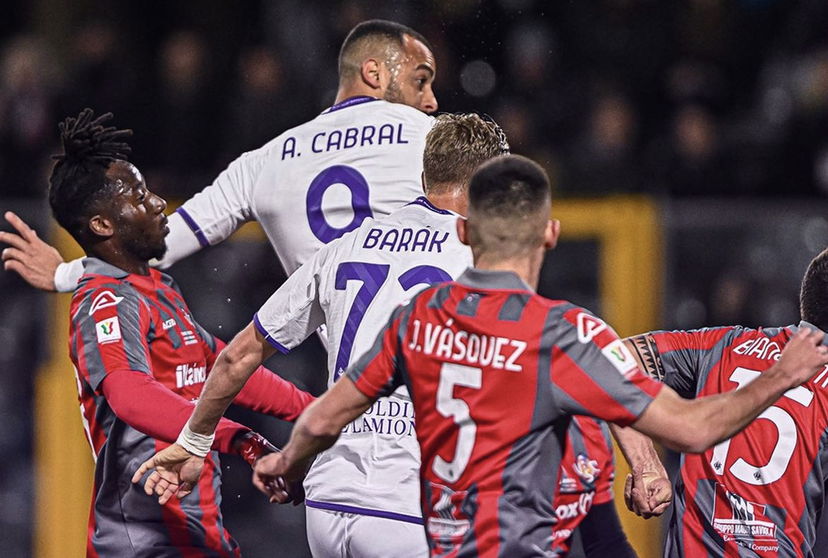 Incornata di Cabral e Fiorentina avanti sulla Cremonese all’intervallo (1-0) preview