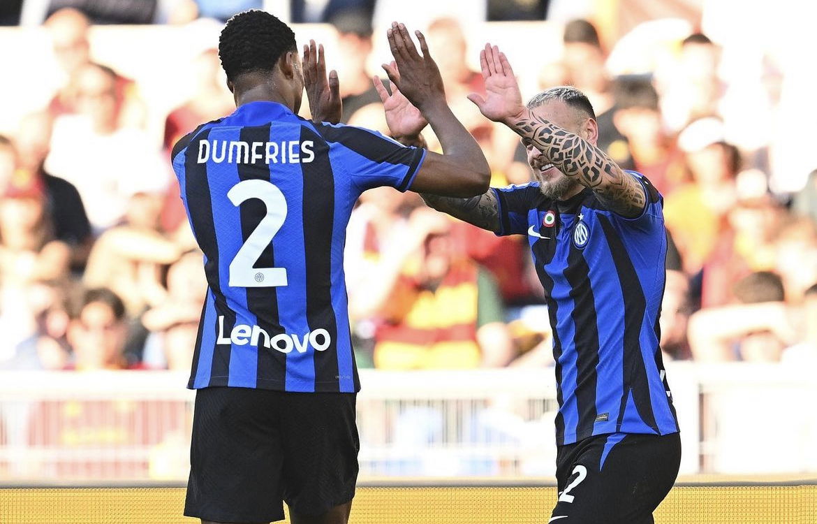 Dumfries per Dimarco, Inter avanti 1-0 sulla Roma all’intervallo article-post