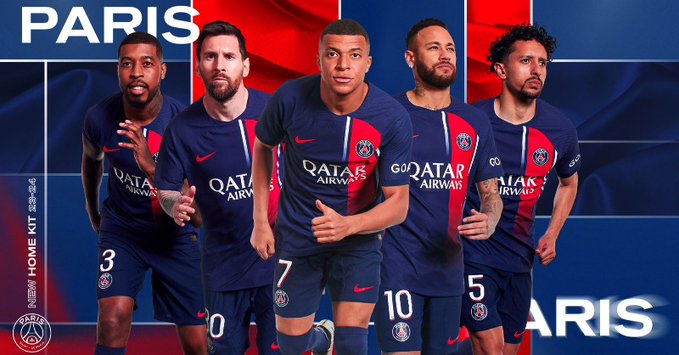 PSG, presentata la nuova maglia: banda laterale e richiamo al passato preview