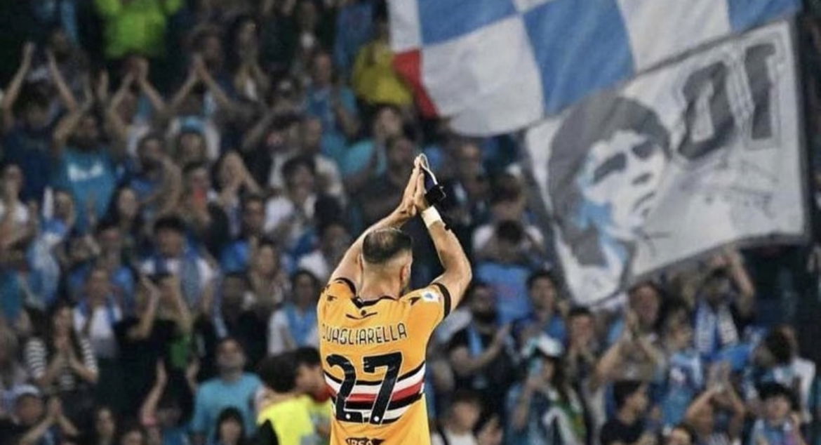 Quagliarella ringrazia: “Mi avete visto piangere tanto, ma questi sono sogni che si fanno da bambini” article-post