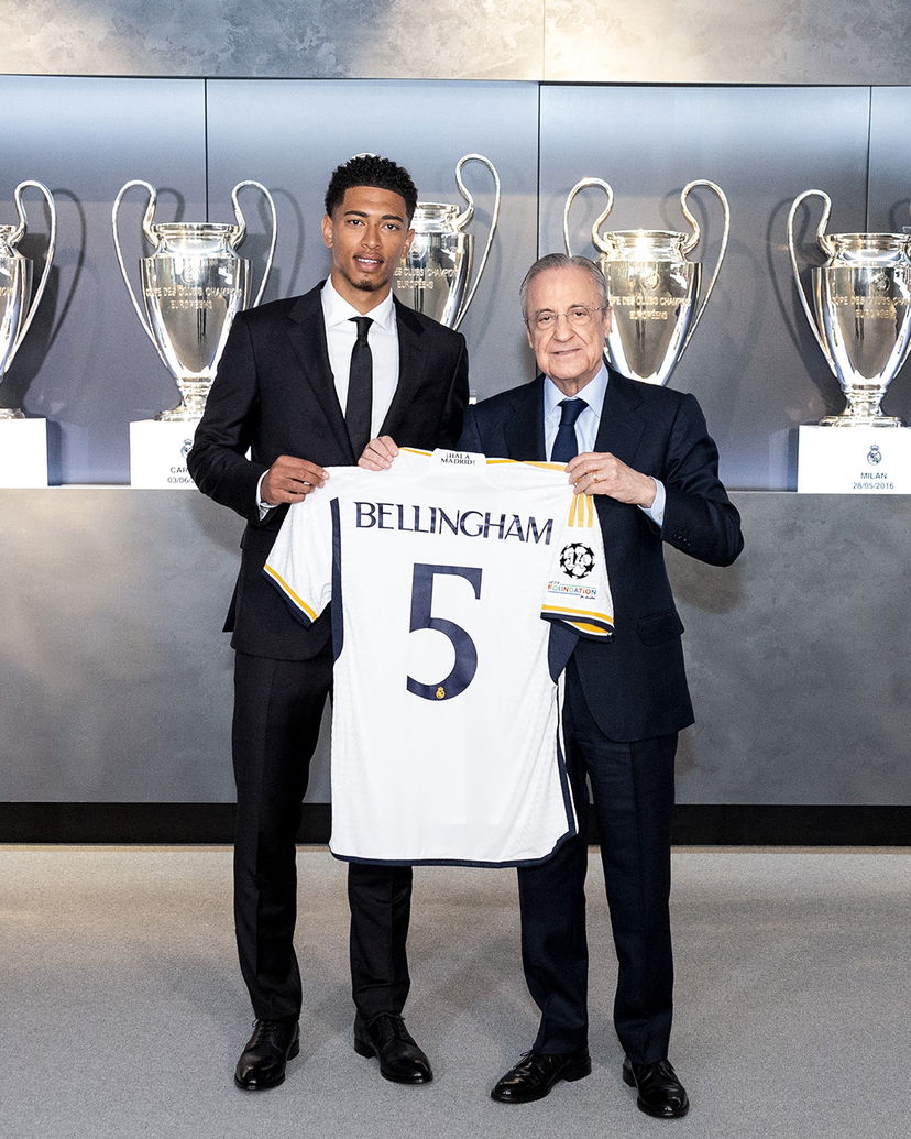 Florentino Perez accoglie Bellingham: “Caro Jude, è arrivato il momento che hai sognato” preview