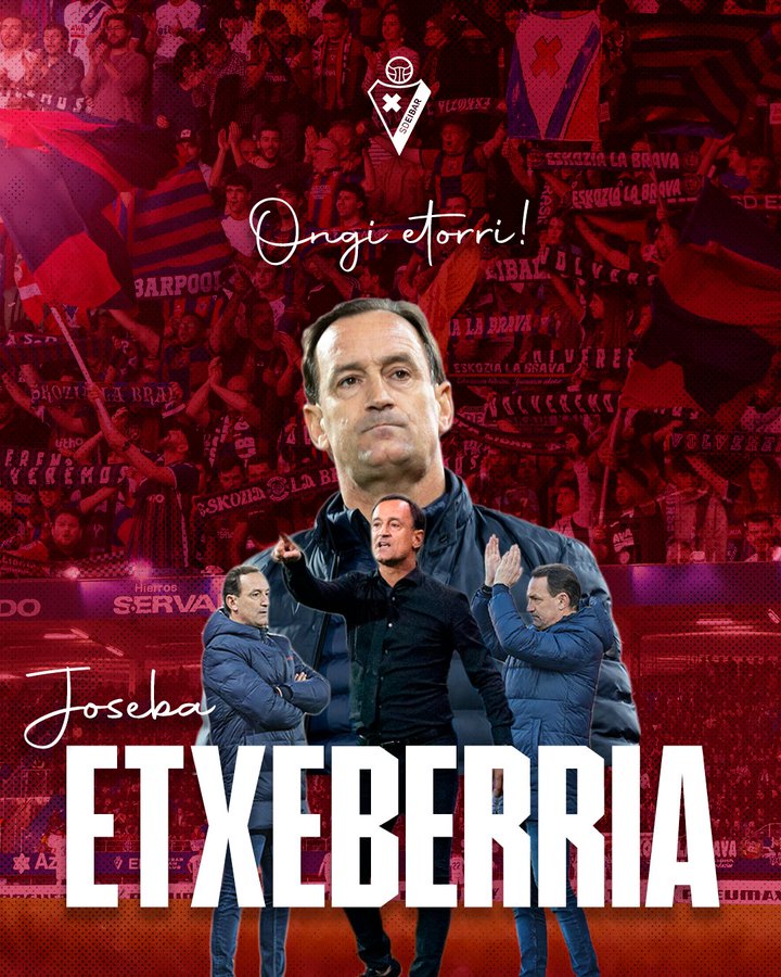 Ufficiale: Etxeberria nuovo tecnico dell’Eibar preview