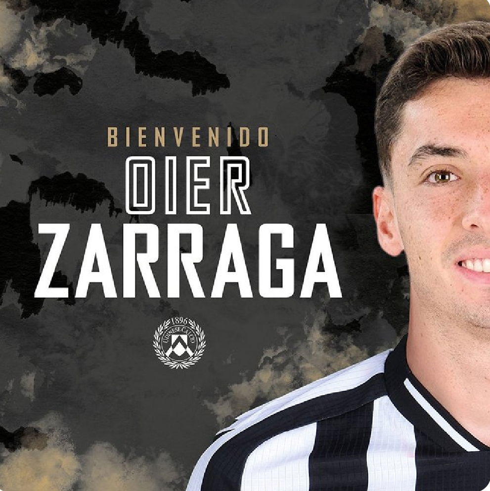 Ufficiale Zarraga all'Udinese Alfredo Pedullà