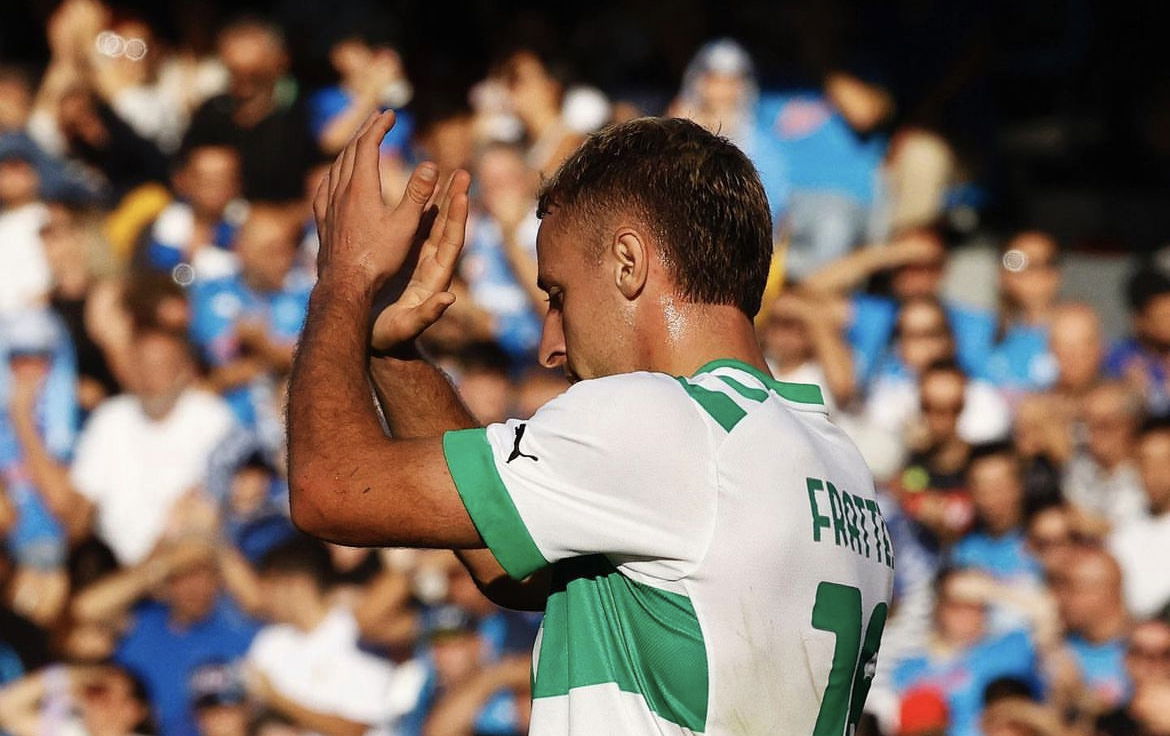 Il Sassuolo saluta Frattesi: “Orgogliosi che tu abbia fatto parte della nostra famiglia. Ti meriti un futuro luminoso” article-post