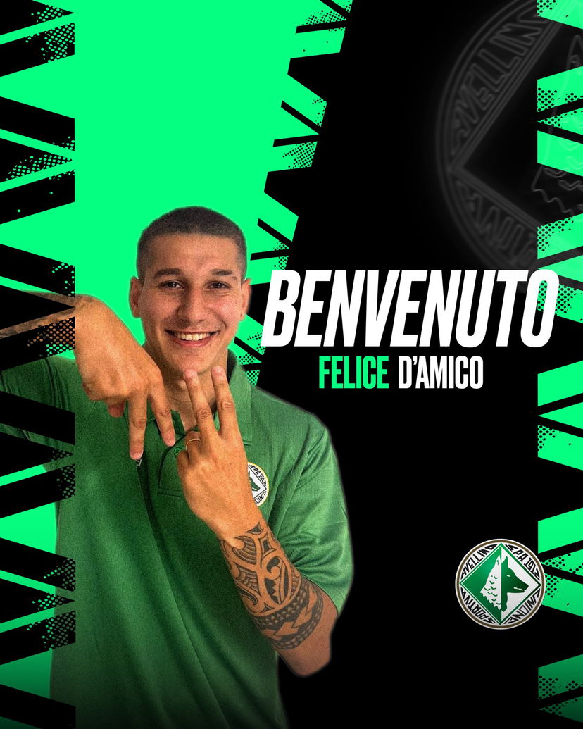 Ufficiale: il 23nne Felice D’Amico dalla Sampdoria all’Avellino preview